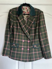 Joe Browns Women's  Tartan Jacket Size 18