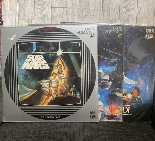 Star wars trilogy laserdisc - star,