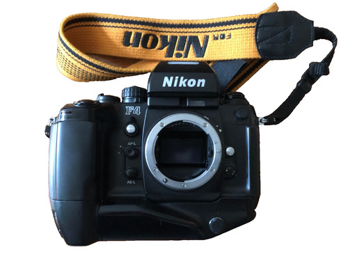 Nikon f4s 35mm slr film - nikon,