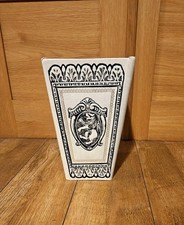 Vintage Faux Leather Collapsible Waste Paper Bin Made In Italy