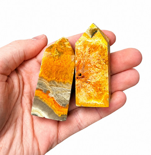 Bumblebee jasper crystal - bumblebee,