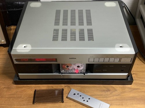 Revox stereo cassette tape - h1,