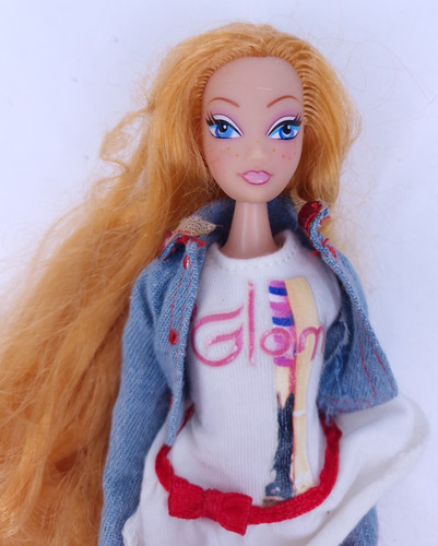 Glam julia doll ginger hair - doll,