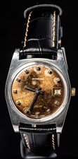 Sandoz Brown Dial Men's Automatic AS 1903 Vintage Swiss Watch -- Working