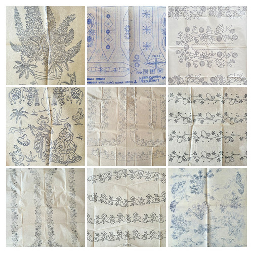 Lot vintage embroidery - lot,