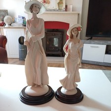 The Leonardo Collection Annie Rowe Women Figurines X2