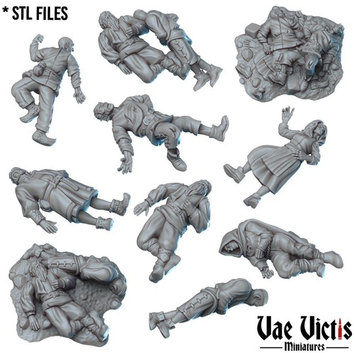 Vae victis miniatures - miniatures, corpse