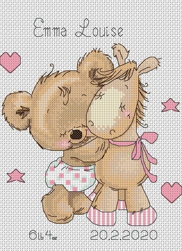 Cross stitch chart new - new, baby