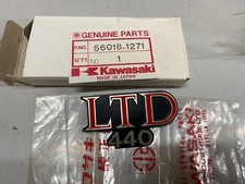 KAWASAKI NOS SIDE COVER EMBLEM KZ440 LTD Z440 LTD 1981-83