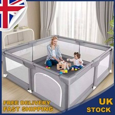 Large Baby Playpen Saftety Play Kids Toddlers Infant Activity Center Fence Yard2