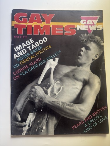 Gay times issue may 1986 - gay,