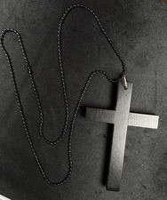 Religious Large Black Wooden