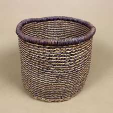 Round African Handmade Basket