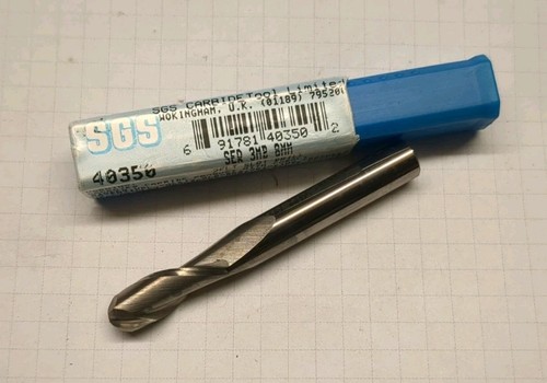 Sgs 8mm ball nose flute - sgs,