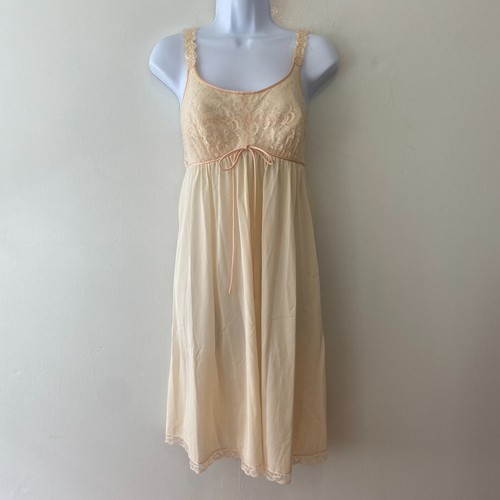 Vintage ivory nightgown womens - ivory,