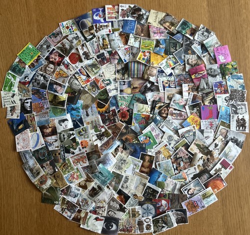 200 commemorative stamps - gb,