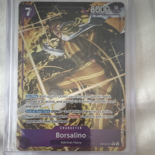 One piece card game borsalino - card,