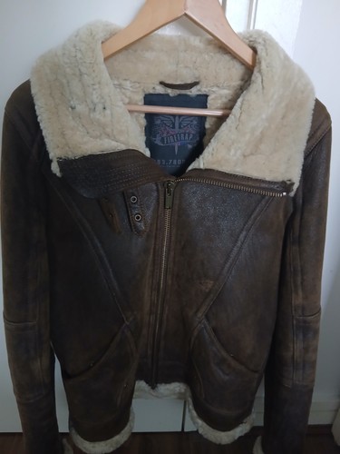 Genuine vintage sheepskin - genuine,