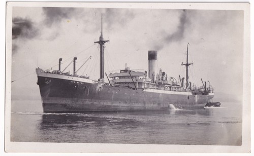 Eurybates ship blue funnel - ship,