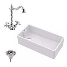 Fireclay Belfast Kitchen Sink