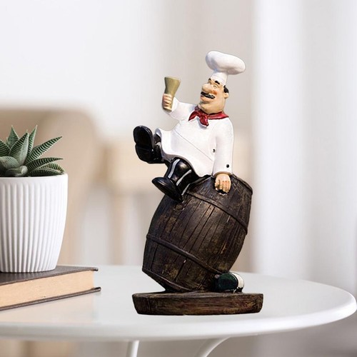 Delicate chef figurine - delicate,