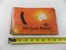 OEM 1990 HARLEY SOFTAIL HERITAGE FATBOY DYNA EVO OWNER USER MANUAL BOOK 99466-9