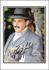 David Suchet, Autographed, Cotton Canvas Image. Limited Edition (DS-1)
