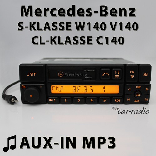 Mercedes w140 radio classic - mercedes,