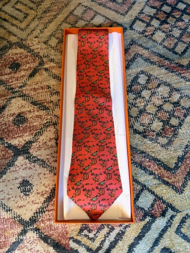 Hermes tie monkeys - hermes,