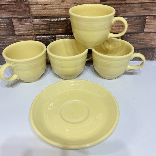 Fiesta pale yellow 2001 - 4, cups