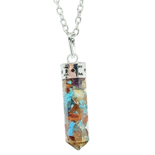 Orgone chakra gemstone - chakra, pendant