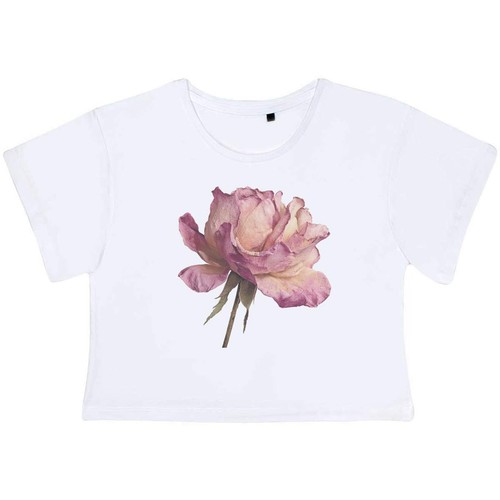Dried pink rose - adult, cotton
