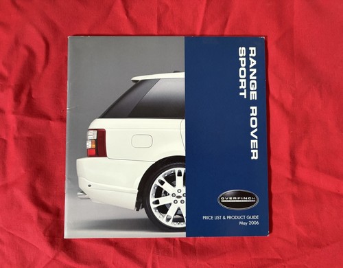 Overfinch land rover range - land,