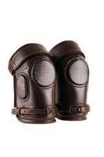 Knee Guards 2 Strap Polo & Riding , Durable Leather with Padded and Protection