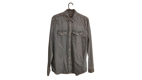 Zara mens denim cotton shirt - zara,