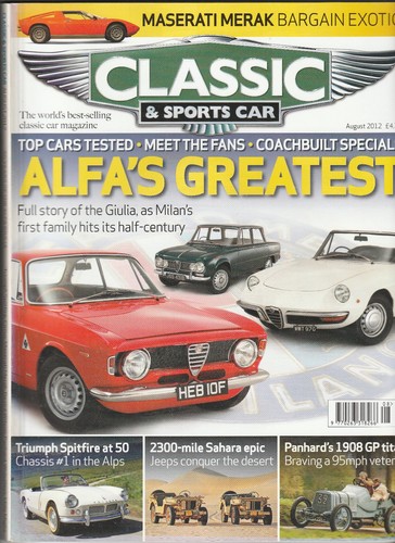 Classic sports car magazine - classic, &