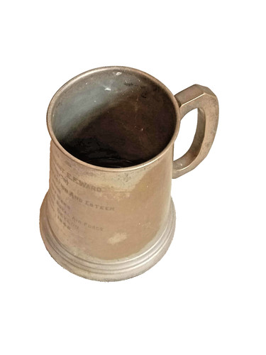 Vintage ww2 silver - silver, mug