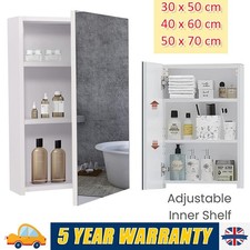 Single Door Bathroom Mirror