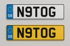 Cherished Registration Number N9 TOG