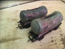 Lot..051X...OO GAUGE LIMA PCA TANKERS..X..2.......MUCKED UP.................#10#