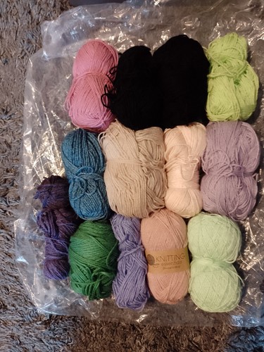 Yarn bundle mixed colours - dk,