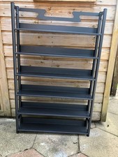 CD/DVD/Blu-ray Metal Rack In Black.