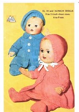 Baby doll vintage knitting