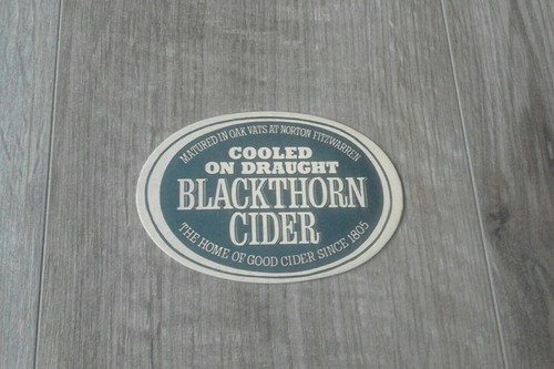 Blackthorn cider beermat - cider,