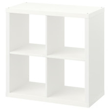 New IKEA KALLAX White Shelving