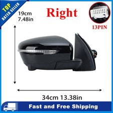 Right Drive Door Wing Mirror