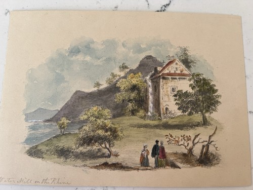 C1840s watermill the - c1840s, on