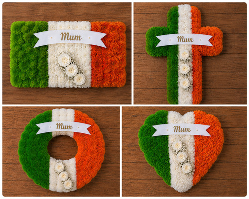 Irish funeral flowers - irish,