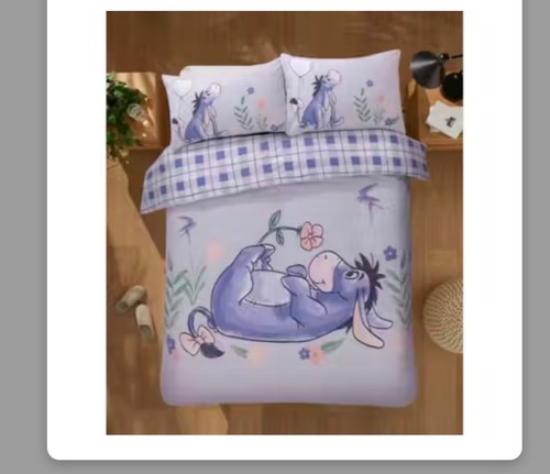 Disney eeyore double size - eeyore,