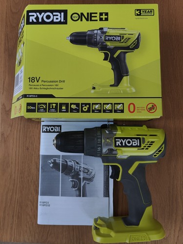 Ryobi one combi drill r18pd3 - drill,